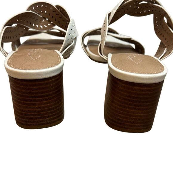 Joie Society Slip On Square Toe Block Heel Sandal - Picture 6 of 10